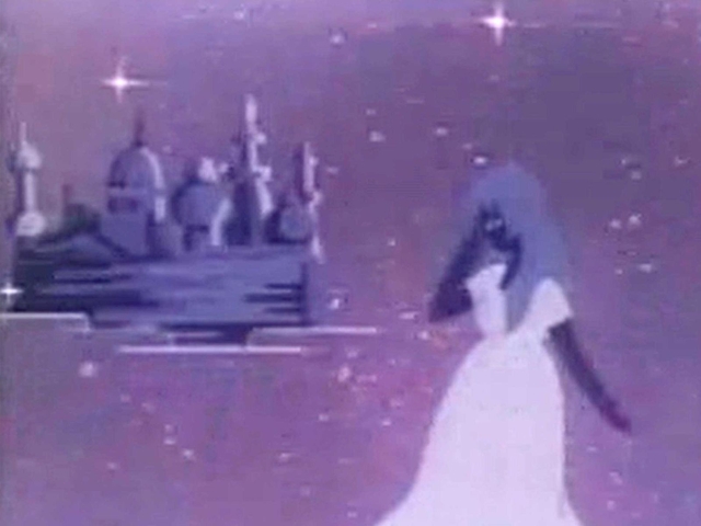 ＣＭにはロシア風の建物も映される（パルナス復刻委員会提供）
