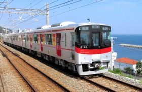 川西清兵衛が開業に尽力した山陽電車（山陽電気鉄道提供）