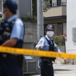 事件があったとされる現場付近＝４日午後０時１１分、兵庫県宝塚市