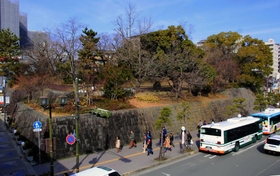 戦国武将・荒木村重が城主を務めた有岡城の跡地＝伊丹市伊丹１