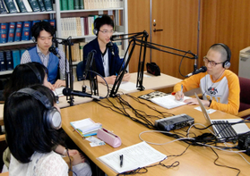 ９月に始まったネットラジオ「神戸大学Ｒａｄｉｏ！　～等神大の私たち～」