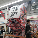 商店街と共同で開催した「夏祭り」