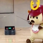フェンシング部を訪ね、競技に挑戦したなんぼーくん