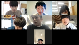 ビデオ会議システムで開催された「子どもの学びに関わるボランティア意見交換会」