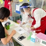 学内での献血活動が再開した＝関西学院大学