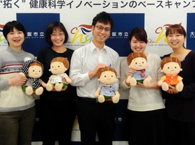 渡辺恭良さんらが抗疲労・癒やし・認知機能向上効果を確認したコミュニケーション型ロボット（渡辺さん提供）