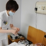 健康長寿は良い眠りから。脳波などを測定し、眠りの質を調べる＝大阪市淀川区宮原１、大阪回生病院睡眠医療センター