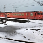 雪国の各駅停車（撮影・小林良多）