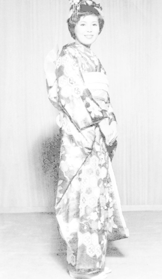 ２０歳の頃の上沼恵美子さん