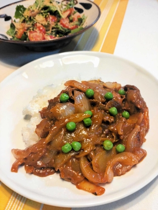 牛肉は赤身が多めのもも肉だとあっさり仕上がる