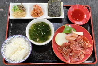 韓国料理パラムの焼肉ランチ
