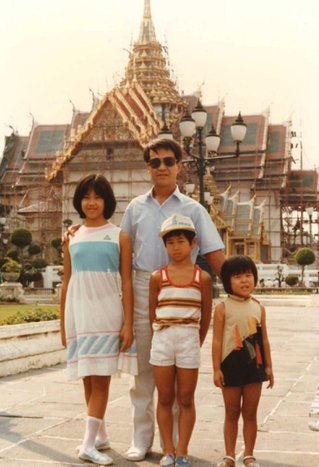 タイ赴任中、３人の子どもとバンコク市内で