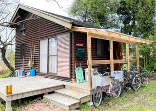 エアビーアンドビー（Ａｉｒｂｎｂ）で借りた田舎の家（提供）