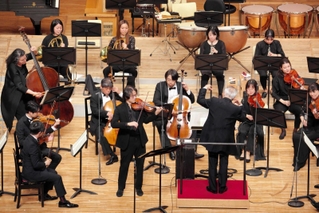 神戸市室内管弦楽団第１６０回定期演奏会よりモーツァルトのヴァイオリン協奏曲第４番＝いずれも神戸市中央区、神戸文化ホール（ｃ）米田フォト