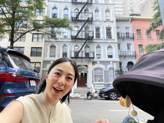 マンハッタンで綺麗な建物があったのでその前でパシャリ