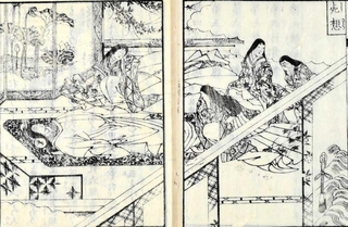 「大経五悪図会」に描かれた死相（江戸時代・兵庫県立歴史博物館蔵）
