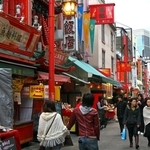「新宿インシデント」の一場面が撮影された神戸の中華街・南京町（２０１０年撮影）