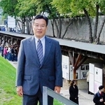 組織犯罪対策部長時代、ドイツでのインターポール総会に出席した際、「ベルリンの壁」の跡を視察した