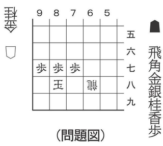 6月28日「合駒の妙」の問題図