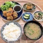 Ｃｈｕｂ（チャブ）の「鰯梅しそフライ定食」