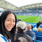 念願のイングランド・プレミアリーグ、ブライトンの開幕戦を家族で観戦！