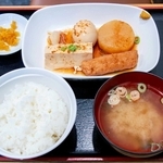 姫路食堂の「姫路おでん定食（おまかせ５種）」