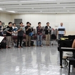 ベートーヴェン「ミサ・ソレムニス」の練習＝神戸市中央区、男女共同参画センター