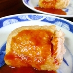 イメージはマーボー春雨入りのお揚げさん