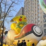 バルーンインフレーションで見たピカチュウの巨大バルーン