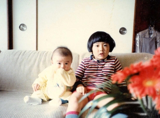 ２人の息子がまだ幼い頃