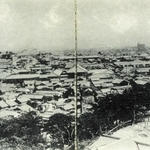 【写真１】大倉山公園から元町・三宮方面を望む。大正１０（１９２１）年（筆者提供）