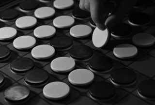 白から黒へ…！？（撮影・大田将之）