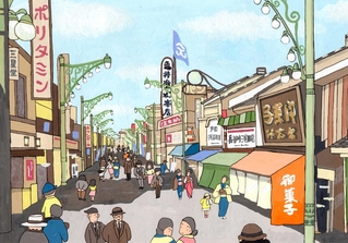 神戸・元町商店街　１９３７