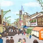 神戸・元町商店街　１９３７