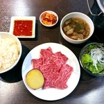 牛匠の「ロースランチ」