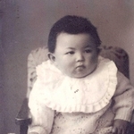 生後８カ月の正井礼子さん