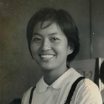 中学生の頃の正井礼子さん