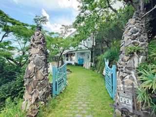 「Ａｒｃ　アーク」のロケが行われた淡路大磯アート山・大石可久也美術館＝淡路市楠本