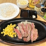 ステーキ屋　ケンちゃんの「ケンちゃんランチセット」