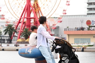 つながり、回り続ける（撮影・斎藤雅志）