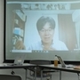 東須磨小問題やコロナ禍を受けた学校のあり方について議論する（右から）神戸市小学校長会会長の宮本晃郎さん、兵庫教育大教授の川上泰彦さん、ひよどり台小ＰＴＡ会長の熊谷紀子さん＝６月２８日、神戸新聞社