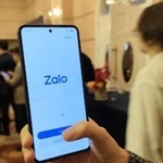 　ベトナムで広く利用されているメッセージアプリ「Ｚａｌｏ」＝７月３日、ホーチミン