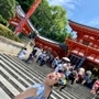 宵山の八坂神社にて