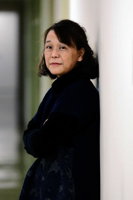 神戸大学文学部　濱田麻矢教授（現代中国文学）＝撮影・中西幸大