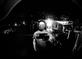 夜散歩＠自宅敷地