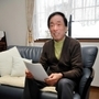 医療職として災害への備えを説く福田邦昭さん＝神戸市西区春日台７