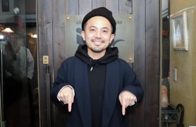 「日本料理　かわもと」を紹介してくれた石だたみボーイズの河野佑介さん