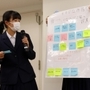 E班が「環境」のアイデアを発表