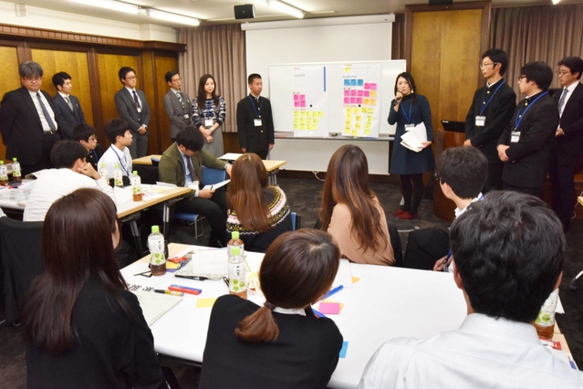 班で集約した提言をそれぞれ発表した
