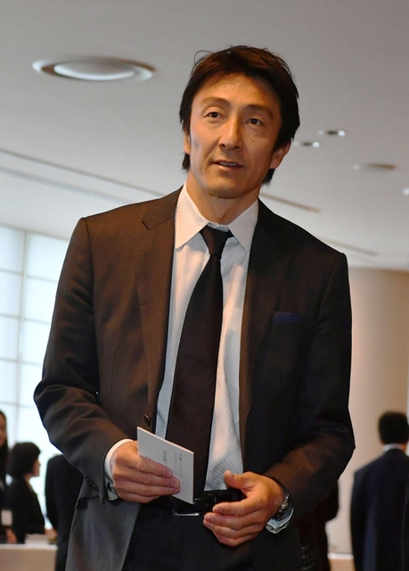 感謝の集いに参加した朝原宣治さん＝１０日午前、神戸市中央区港島中町６、神戸ポートピアホテル（撮影・笠原次郎）